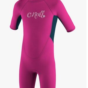 O'Neill Kids Pink Shorty Wetsuit
